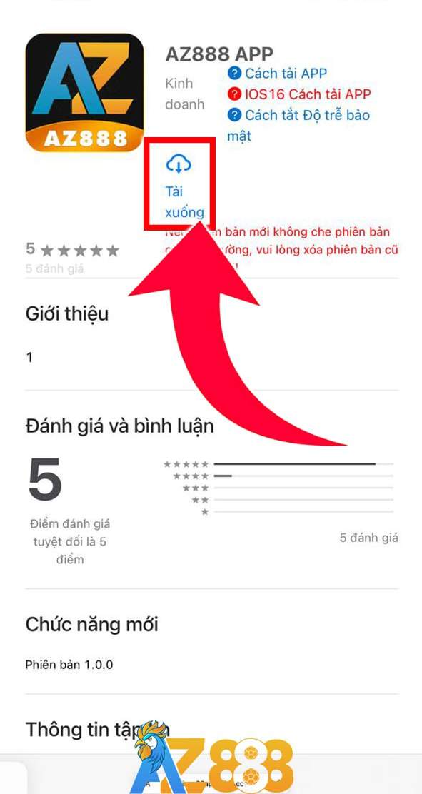 Chọn ô tải xuống Chọn ô tải xuống