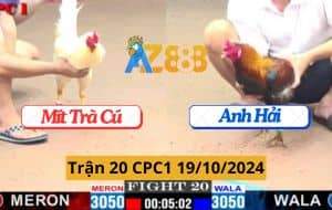 Trận 20 CPC1 Ngày 19/10/2024 Anh Mít Trà Cú Ra Quân Không Được May Mắn