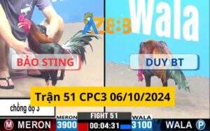 Trận 51 CPC3 06/10/2024 - Bảo Sting Nặng Hơn Đối Thủ Và Cái Kết