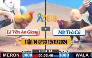 Trận 14 CPC3 19/11/2024 Anh Mít Trà Cú Thất Bại Với Bổn Hiệu Xanh Râu