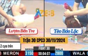 Trận 30 CPC3 30/11/2024 - Gà Anh Lượm Bến Tre Dở Giò Là Có Kết Quả