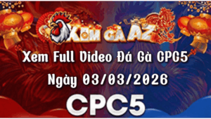 Xem Full Video Đá Gà CPC5 Ngày 03/03/2026