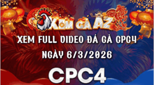 Xem Full Video Đá Gà CPC4 Ngày 06/03/2026