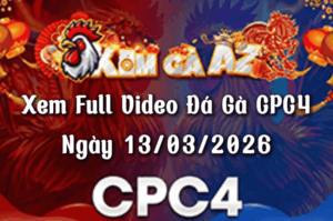Xem Full Video Đá Gà CPC4 Ngày 13/03/2026