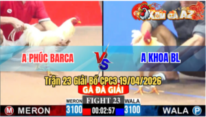 Trận 23 Giải CPC3 19/04/2026 - Đỏ Siết Quá Siết Xanh Ói Nằm Tại Chỗ