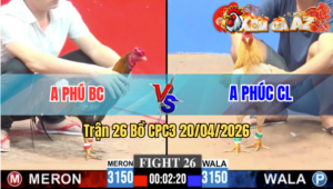 Trận 26 CPC3 20/04/2026 - Đỏ Đâm Hay Xanh Gục Tại Chỗ