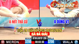Trận 28 Giải CPC3 19/04/2026 - Đỏ Lực Quá Lực Đâm Xanh Hư Hình Hết Sữa