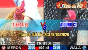 Trận 36 CPC3 19/04/2026 - Điều Chấp Ngông Cú Đá Hết Đứng