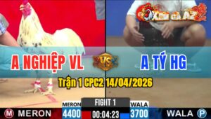 Trận 1 CPC2 14/04/2026 - Bông Đâm Mu Lưng bướm Nằm Xỉu Biệt