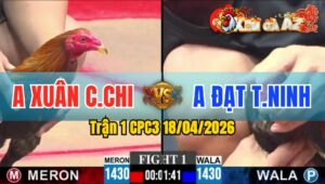 Trận 1 CPC3 18/04/2026 - Đỏ Đâm Như Máy Khâu  Xanh Nằm 1 Đóng Sau Vài Chân