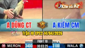 Trận 10 CPC2 14/04/2026 - Chuối Lên Chân Điều Nằm Biệt Phản Tang Ăn 1