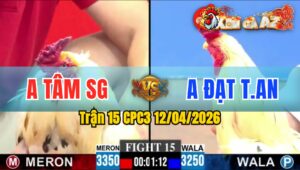 Trận 15 CPC3 12/04/2026 - XANH HAY NHƯNG ĐỎ QUÁ TRÂU  KẾT QUẢ HÒA