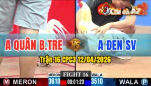 Trận 16 CPC3 12/04/2026 - BƯỚM ĐÂM ÚA HƯ HÌNH  ÓI XĨU