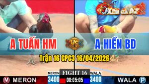 Trận 16 CPC3 16/04/2026 - Điều Đâm khét Vàng Té Chưa Tới 1 Tay Nước