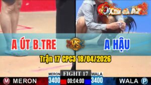 Trận 17 CPC3 18/04/2026 - Điều Xanh Đâm Banh Đỏ Nhanh Gọn