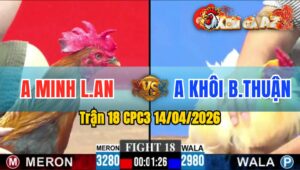 Trận 18 CPC3 14/04/2026 - Điều Nạp Vài Chân Bướm Té Tại Chỗ