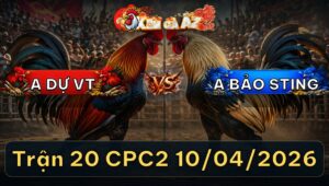Trận 20 CPC2 10/04/2026 - Xanh Chấp Ngông Và Cái Kết Đỏ Đá Đúng 2 Chân
