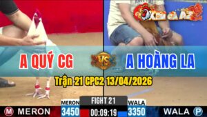 Trận 21 CPC2 13/04/2026 - Úa Ói Chết Vằng La Miệng Bỏ Chạy Phản Tang Ăn 1