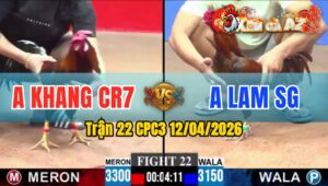 Trận 22 CPC3 12/04/2026 - ĐỎ ĐÂM ĐẦU  XANH ÓI XĨU TẠI CHỖ