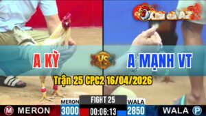 Trận 25 CPC2 16/04/2026 - Bướm Quá Hay 1 Tay Nước Lấy Tiền Điều