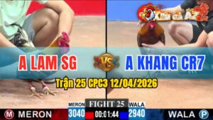 Trận 25 CPC3 12/04/2026 - Nạp Xiết Quá Dữ Đỏ Gãy Chân Xanh Bỏ Chạy