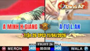 Trận 26 CPC3 11/04/2026 - CHUỐI NHẬP CUỘC TỐT HƠN  NHƯNG K CÓ CHÂN DỨT ĐIỂM