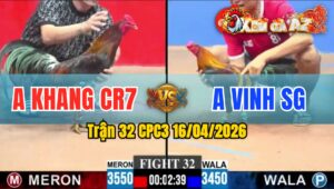 Trận 32 CPC3 16/04/2026 - 2 Con Giằng Co Phút 90 Đỏ Hư Nặng Hơn Bỏ Chạy