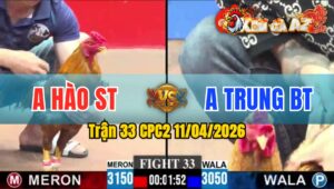 Trận 33 CPC2 11/04/2026 - Đỏ Buôn Đuôi Xanh Khoong Đường Xoay Trở