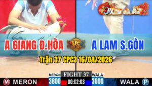 Trận 37 CPC3 16/04/2026 - Đỏ Ra Chân Hiểm Hạ Xanh Nhanh Gọn