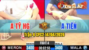 Trận 4 CPC2 14/04/2026 - Đỏ Quá Đâm 1 Tay Nước Xanh Chết Trong Chân