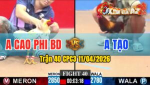 Trận 40 CPC3 11/04/2026 - BƯỚM ĐÁ CỰA QUÁ DÍNH HẠ ĐIỀU DỄ DÀNG