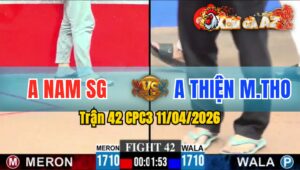 Trận 42 CPC3 11/04/2026 - ÚA CÓ CHÂN HIỂM  BƯNG ĐIỀU RA SÂN