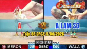 Trận 55 CPC3 11/04/2026 - CÚ CÓ CHÂN CHỐT HẠ BƯỚM QUÁ HAY