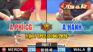 Trận 7 CPC2 13/04/2026 - Xanh Đâm Quá Đâm Đỏ Nằm Liệt Sau 1 Tay Nước