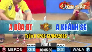 Trận 8 CPC2 13/04/2026 - Bướm May Mắn Lên Chân Cuối Điều Nằm Biệt Phút 90