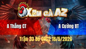Trận 33 CPC2 18/5/2026