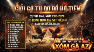 Thông Báo Giải Gà Tự Do Bồ Hà Tiên Ngày 21/05/2026