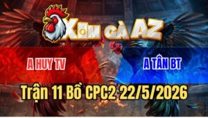 Trận 11 CPC2 22/5/2026: Điều Chưa Thả Dí Ăn 6 Bị Xám Đá Không Kịp Thở