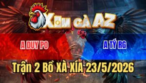 Trận 2 Xà Xía 23/5/2026: Xanh Nạp Cựa Hay Đỏ Hư Giò Hết Đứng