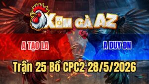 Trận 25 CPC2 28/5/2026: Điều Anh Tạo Đá Đúng 1 Cước, Đối Thủ Bay Màu
