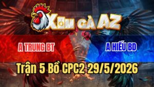 Trận 5 CPC2 29/5/2026: Xanh Bay Vô Đá Đúng 1 Chân, Đỏ Té Cắm Đầu
