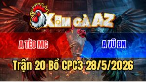 Trận 20 CPC3 28/5/2026