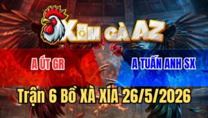 Trận 6 Xà Xía 26/5/2026: Điều Cọp Anh Tuấn Anh Đá Bể Đầu Bướm Anh Út