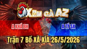 Trận 7 Xà Xía 26/5/2026: Đỏ Gồng Đến Phút 90, Xanh Thấm Tang Bỏ Chạy