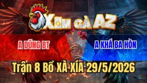 Trận 8 Xà Xía 29/5/2026: Khét Mồng Lá Đâm Điều Gãy Cổ Chết Tươi