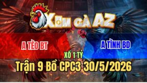 Trận 9 CPC3 30/5/3036: Điều Cọp Anh Tình Lấy Cái Xổ 1 Tỷ Quá Đẳng Cấp