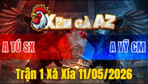 Trận 1 Xà Xía 11/05/2026 - Bướm Đâm Như Giang Hồ Úa Té Sau Vài Chân Giao