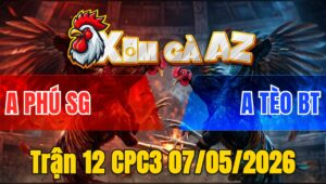 Trận 12 CPC3 07/05/2026 - Xanh Đá Như Súng Bắn Hạ Đỏ Dễ Dàng