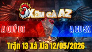 Trận 13 Xà Xía 12/05/2026 - Bướm Canh Chặn Đâm Điều Té Nhanh Gọn