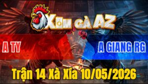 Trận 14 Xà Xía 10/05/2026 - Buông Đuôi Đỏ Xiết Xanh Gãy Giò Hết Đứng